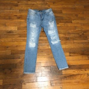 charlotte russe boyfriend jeans